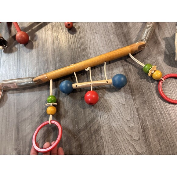 VTG Johnny Jump Up Infant Jumper 24lb Baby Exerciser /50s Baby Crib Toys Doorway - Picture 14 of 15